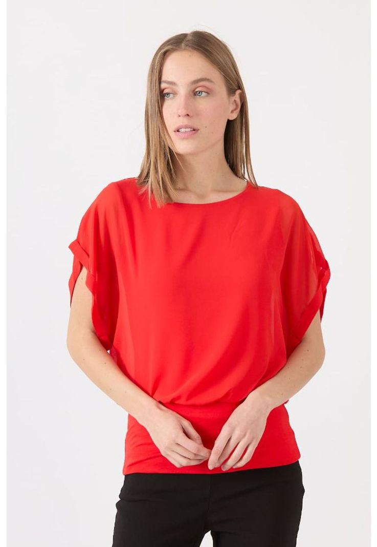 Blusa roja PRIVILEGE 1519-1