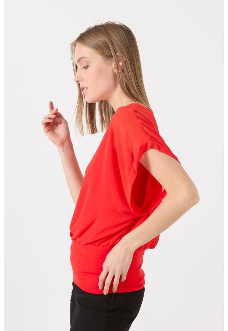 Blusa roja PRIVILEGE 1519-2
