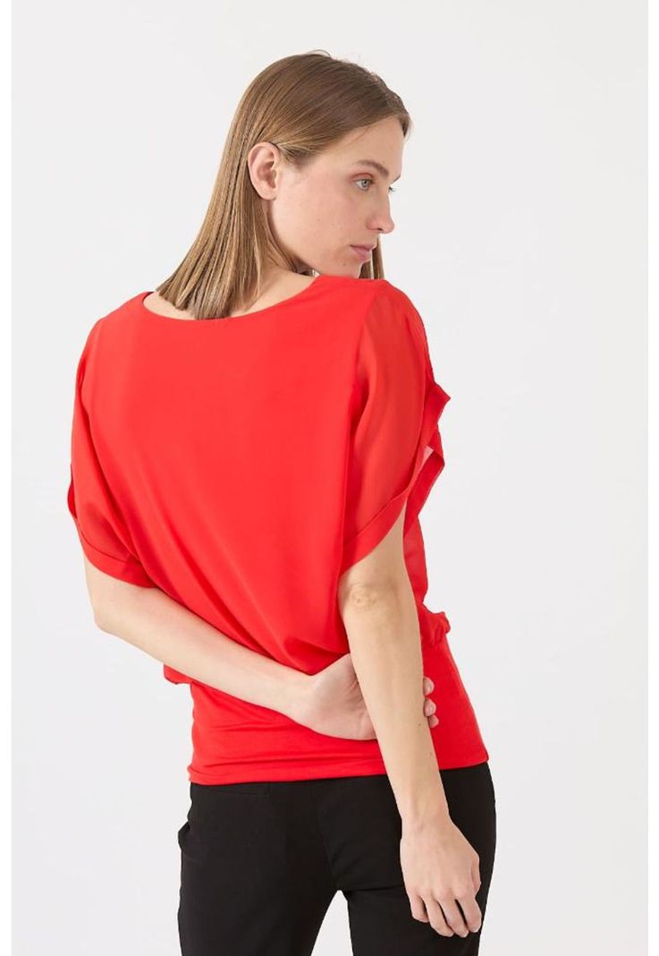 Blusa roja PRIVILEGE 1519-3