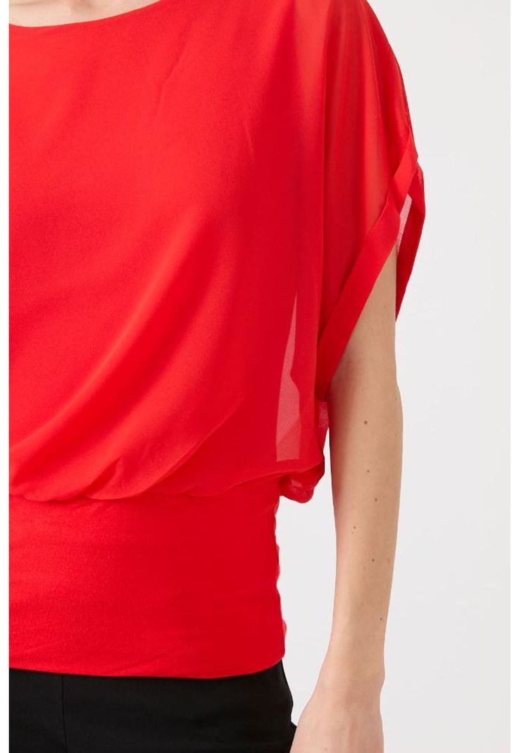 Blusa roja PRIVILEGE 1519-4
