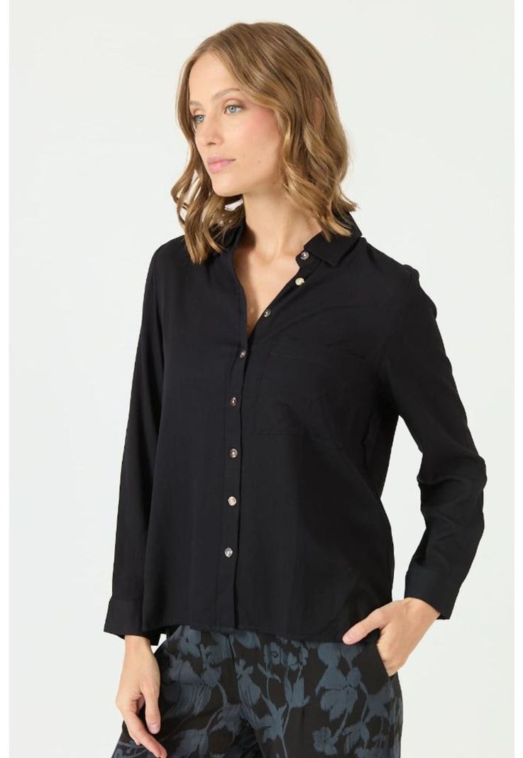 Blusa negra PRIVILEGE 2170-3