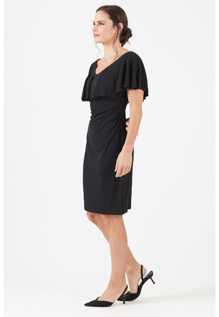Vestido negro PRIVILEGE 717-2
