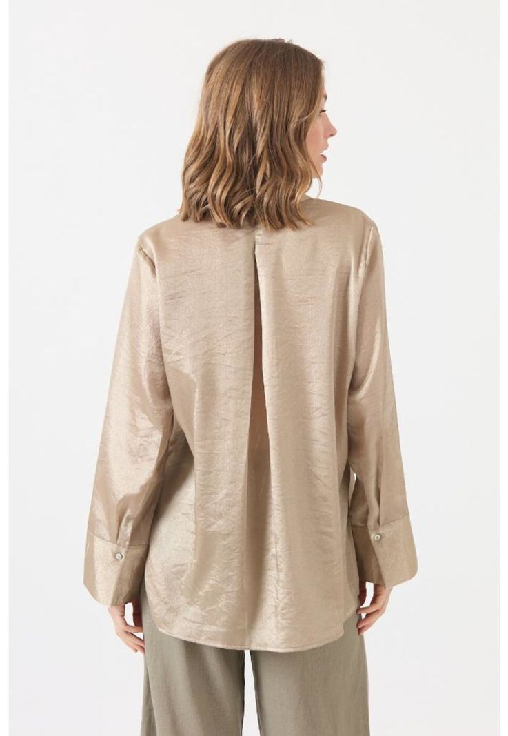 Blusa taupe PRIVILEGE 1614-0