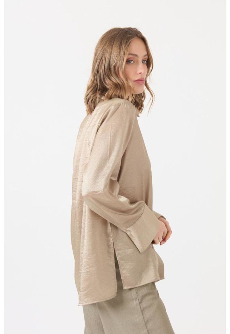 Blusa taupe PRIVILEGE 1614-1