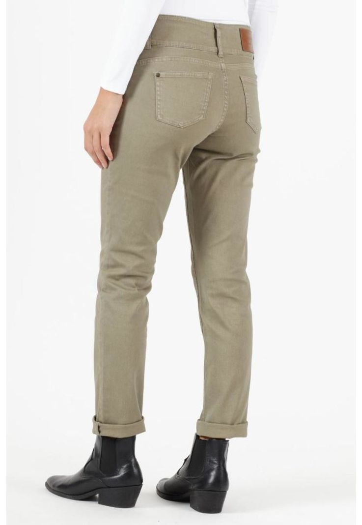 Pantalon skinny verde PRIVILEGE 299-2