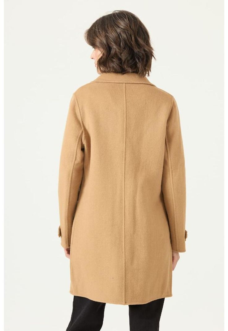 Abrigo con wool blend camel PRIVILEGE 2728-4