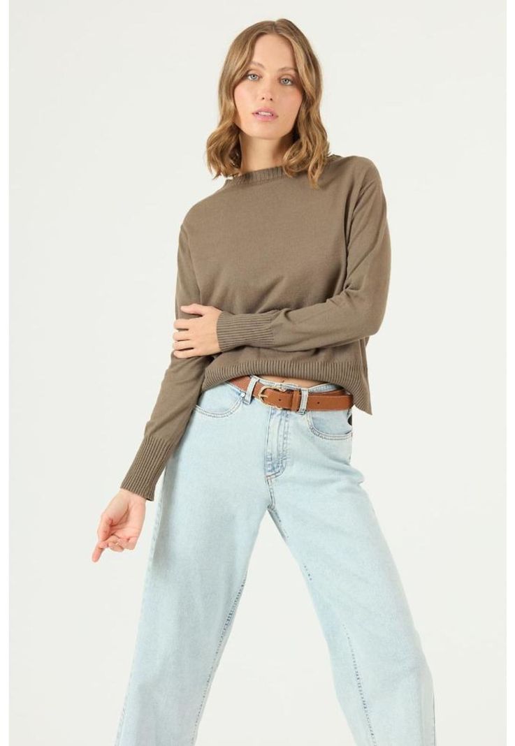 Sweater taupe PRIVILEGE 2437-0