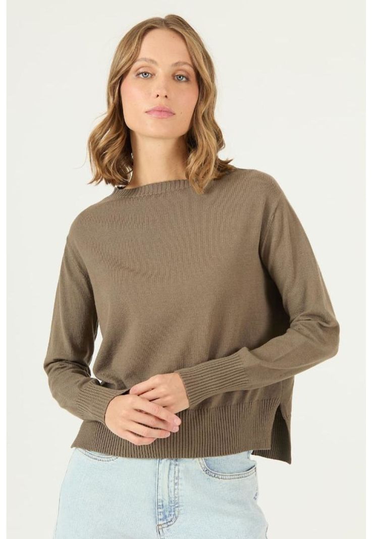 Sweater taupe PRIVILEGE 2437-2
