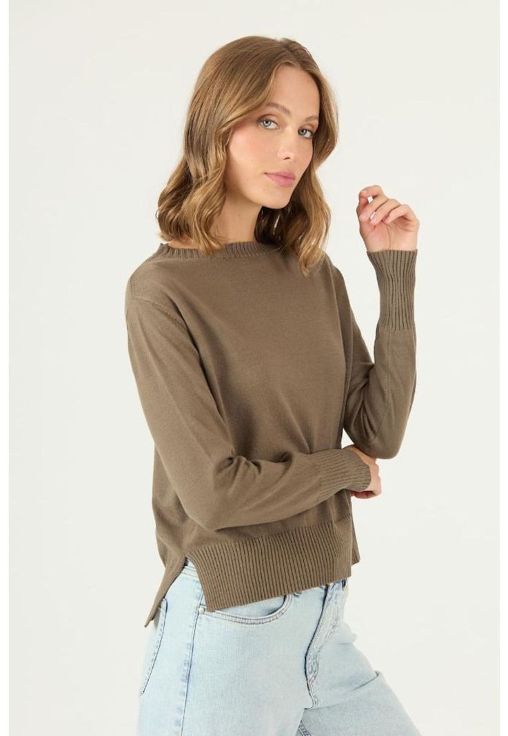 Sweater taupe PRIVILEGE 2437-3