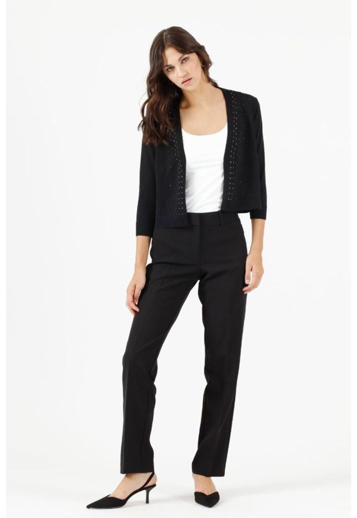 Leggings slim fit negra PRIVILEGE 339-0