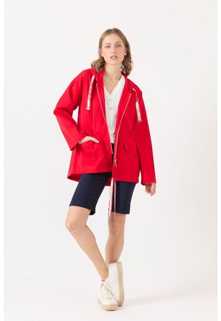 Chaqueta roja PRIVILEGE-4