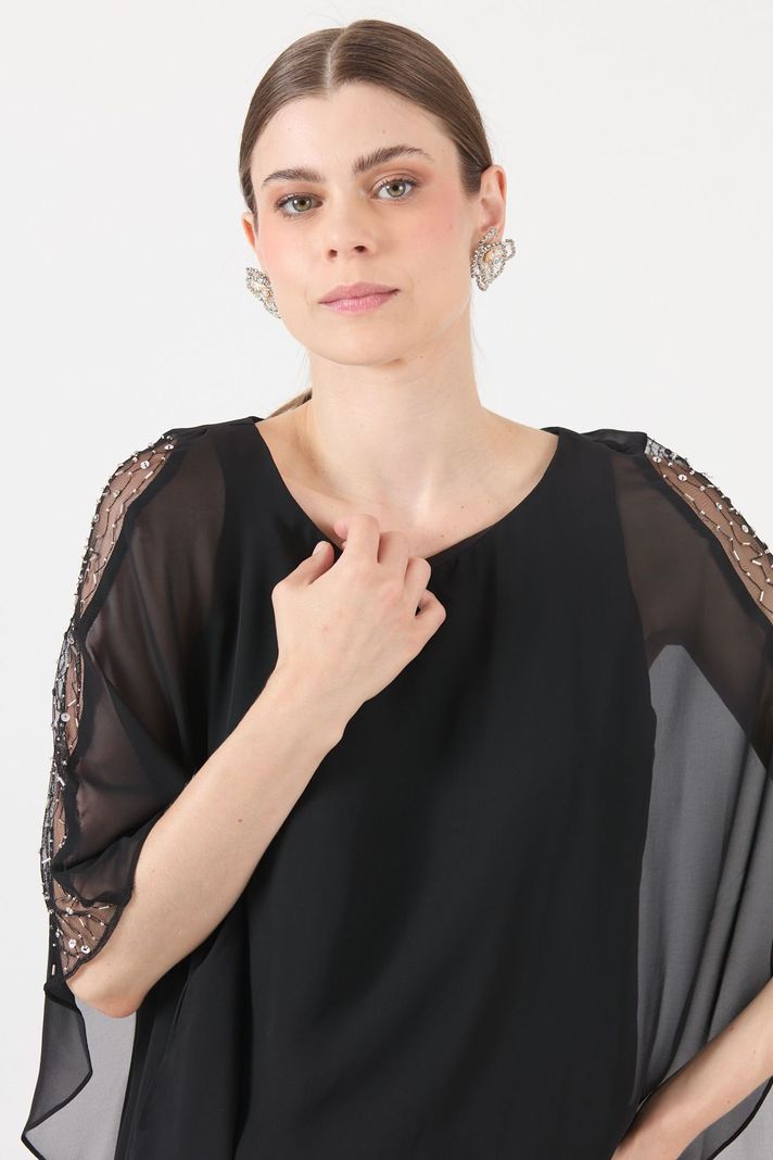 Vestido Negro Cod 0702406