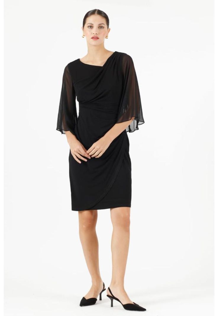 Vestido negro PRIVILEGE 2125-1