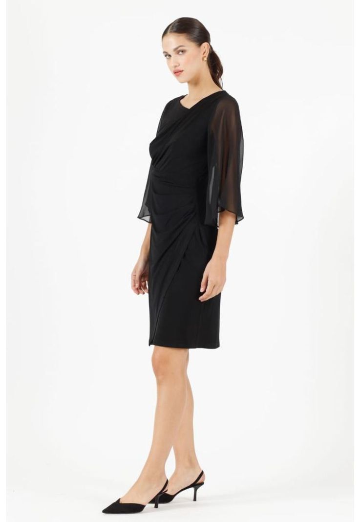 Vestido negro PRIVILEGE 2125-2