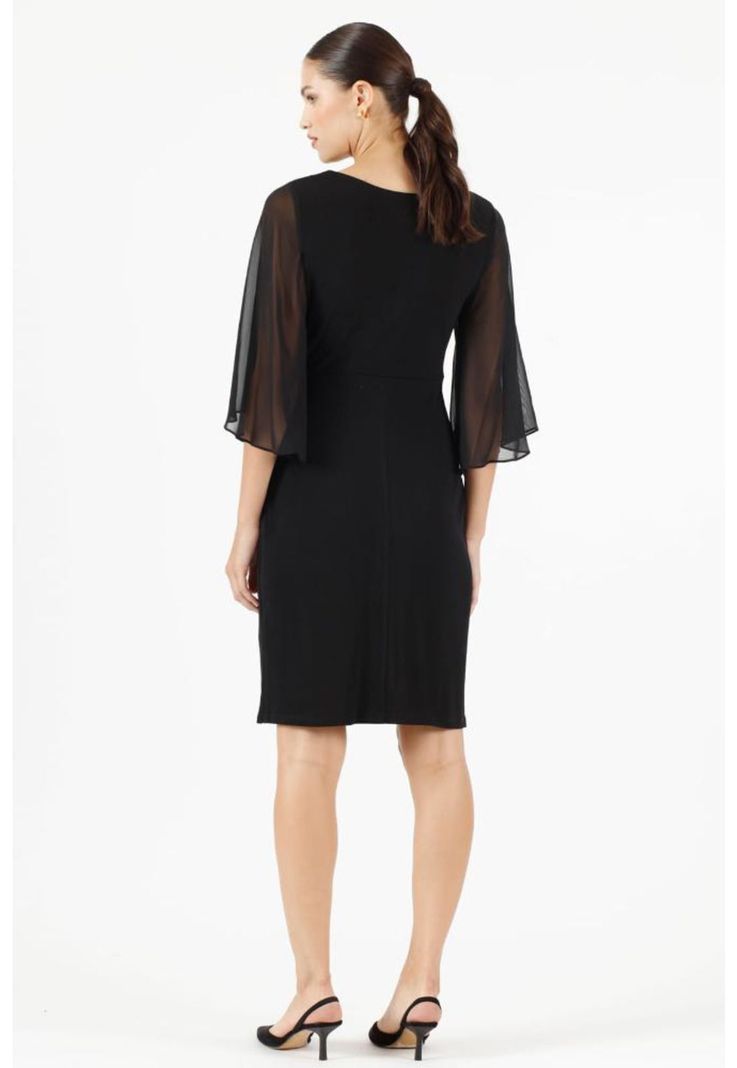 Vestido negro PRIVILEGE 2125-3