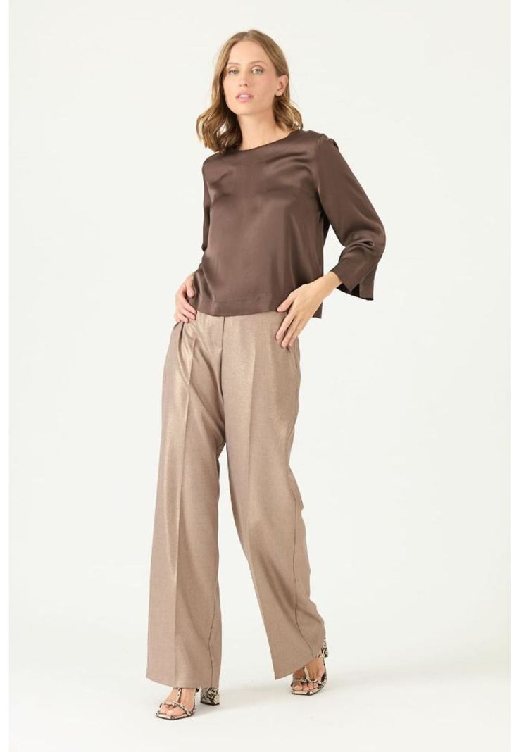 Blusa chocolate PRIVILEGE 2361-0