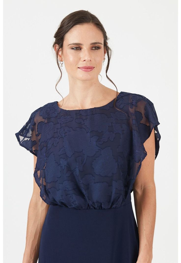 Vestido azul PRIVILEGE 572-3