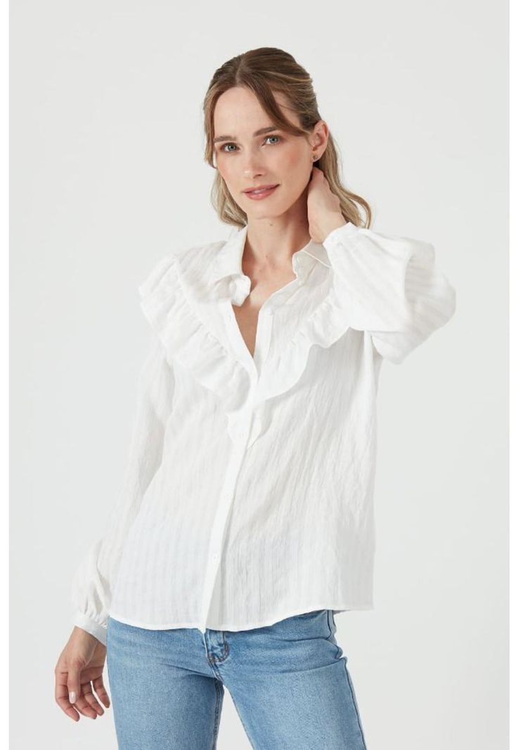 Blusa blanca PRIVILEGE 262-0