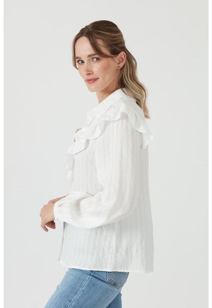 Blusa blanca PRIVILEGE 262-1