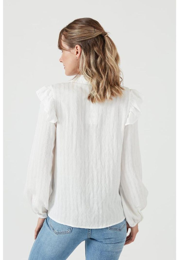 Blusa blanca PRIVILEGE 262-3