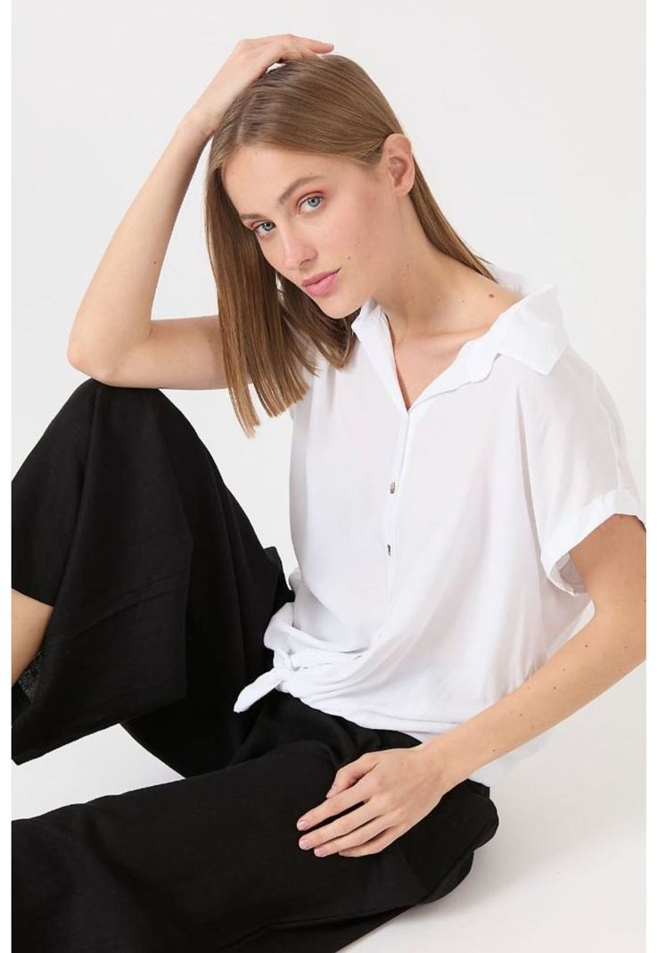 Blusa blanca PRIVILEGE 1194-0