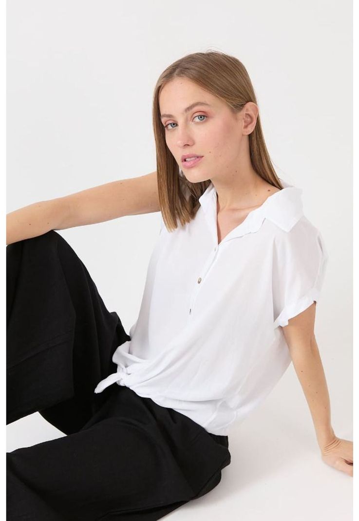 Blusa blanca PRIVILEGE 1194-2