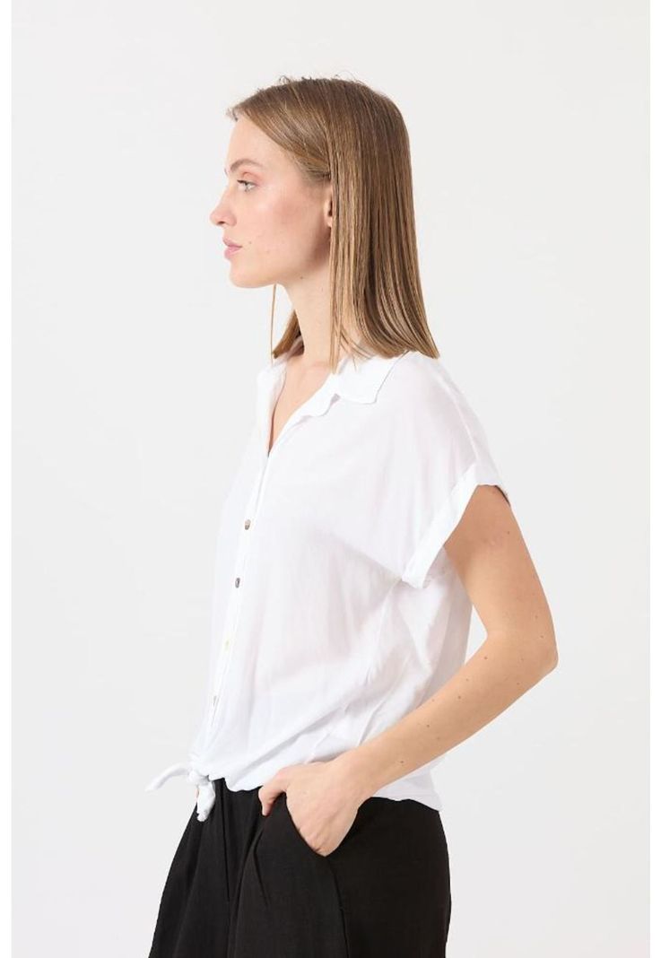Blusa blanca PRIVILEGE 1194-3