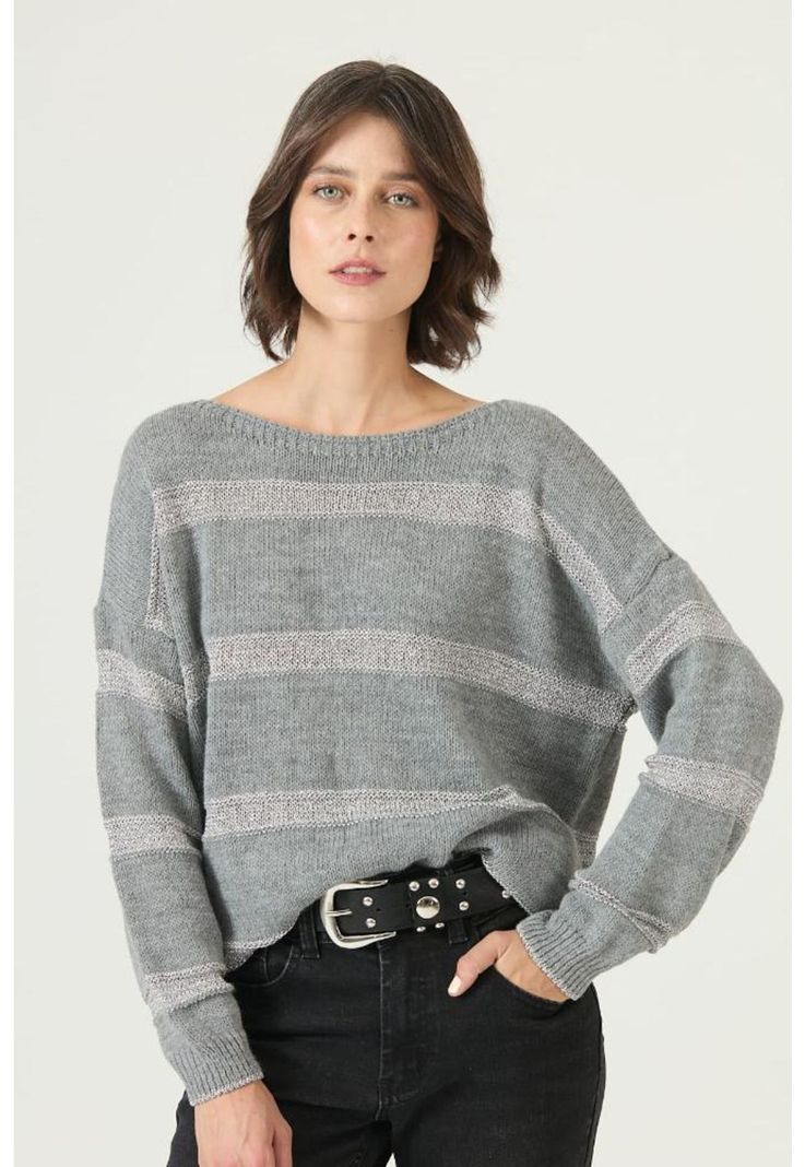 Sweater gris PRIVILEGE 2668-2