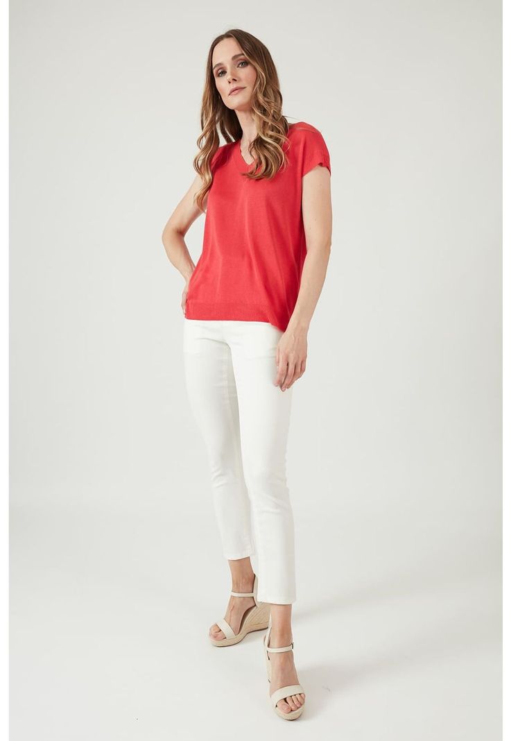 Polera coral-0