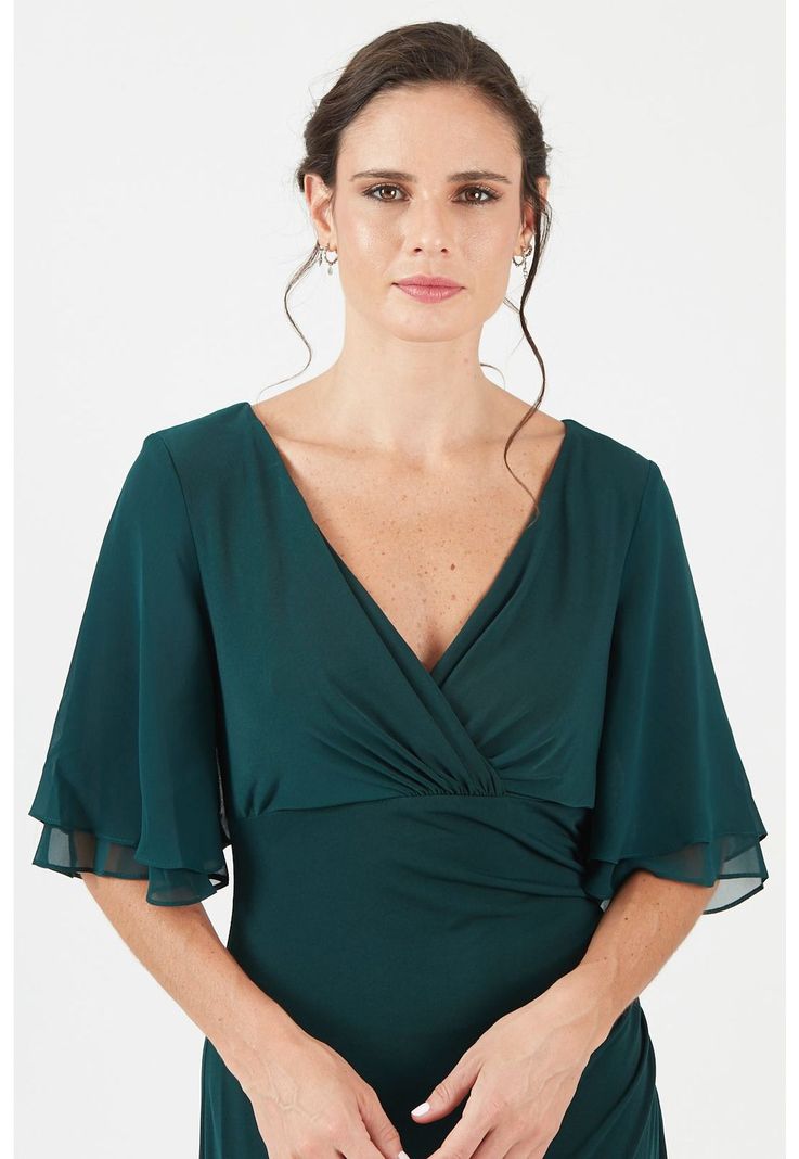 Vestido verde PRIVILEGE 8-3