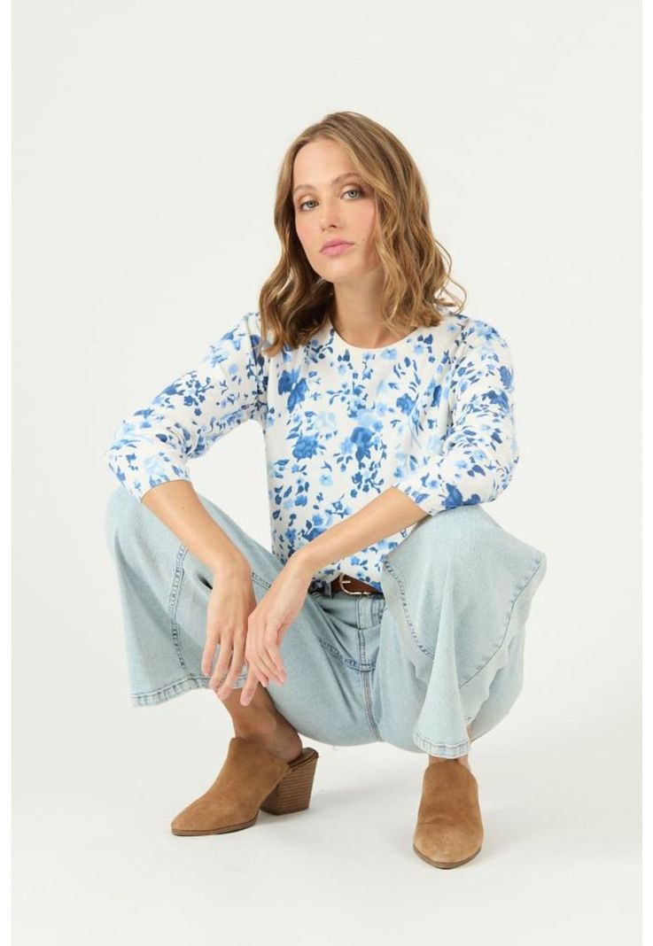 Sweater crudo flores PRIVILEGE 2442-0