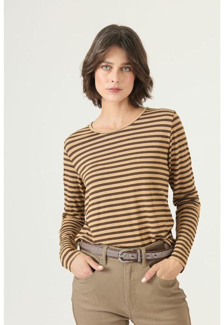 Polera cafe PRIVILEGE 2623-2