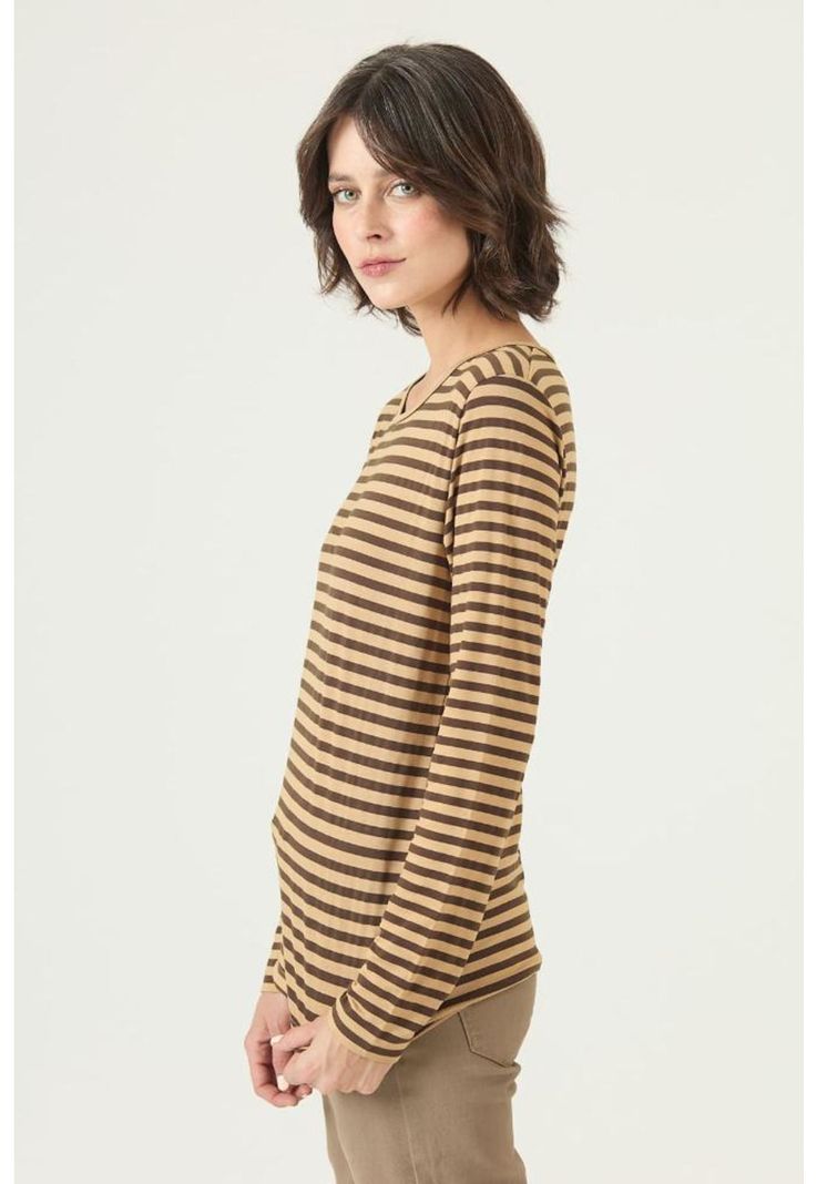 Polera cafe PRIVILEGE 2623-3