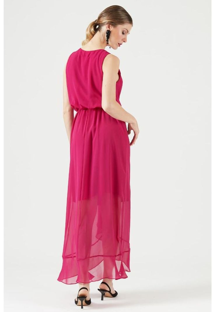 Vestido fucsia-2