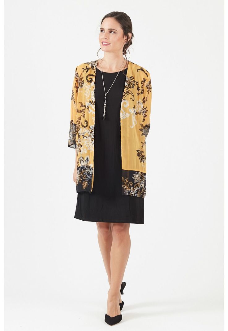 Conjunto mostaza estampado-0