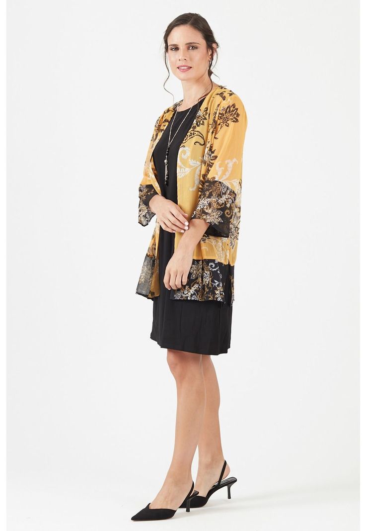 Conjunto mostaza estampado-3