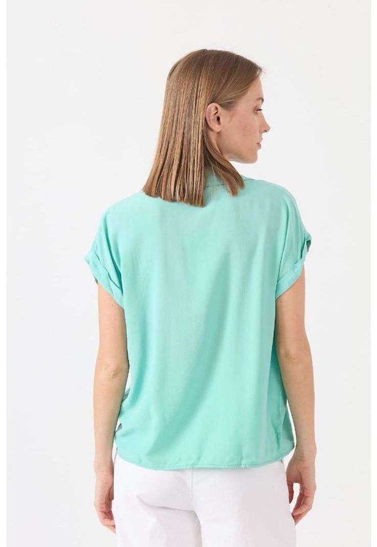 Blusa turquesa PRIVILEGE 1506-3