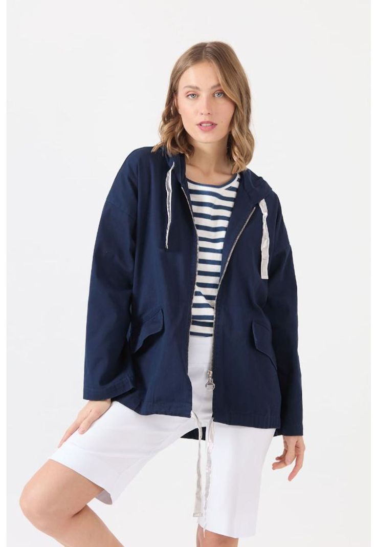 Chaqueta azul marino PRIVILEGE-0