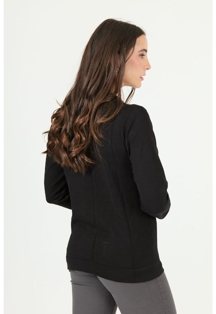 Cardigan negro PRIVILEGE 2468-3