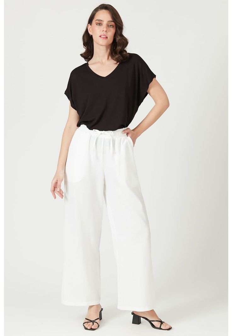 Pantalon wide leg blanco-4