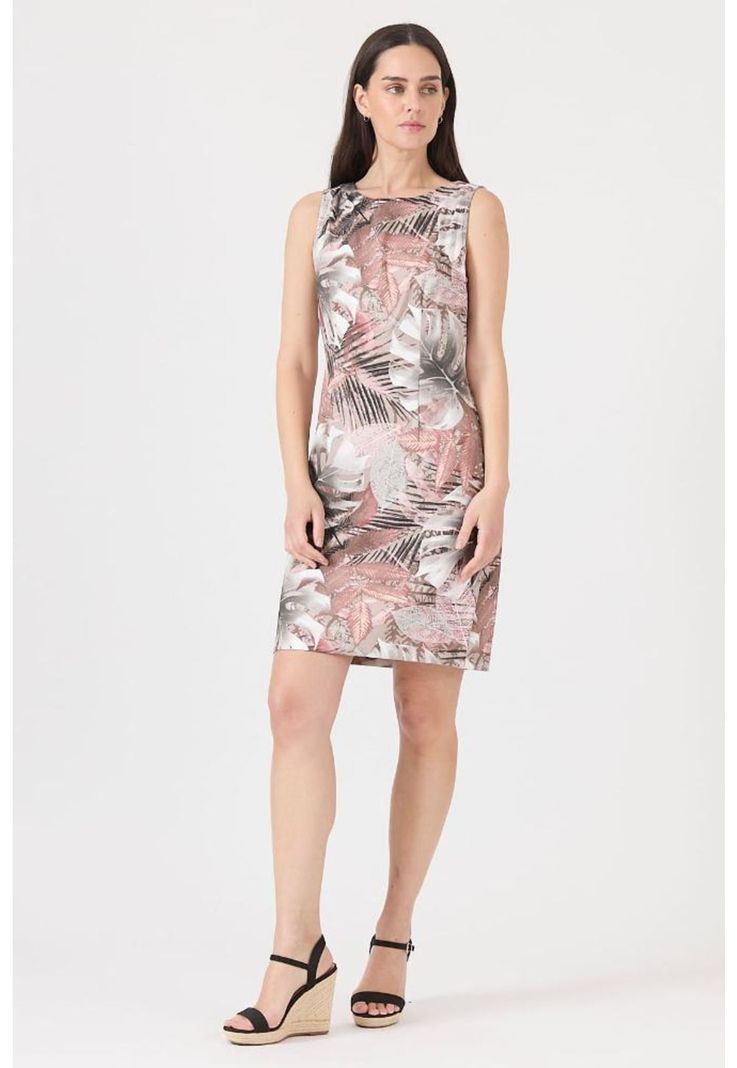 Vestido cafe estampado PRIVILEGE 1136-1