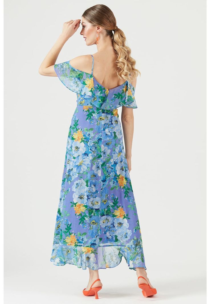 Vestido purpura estampado-1