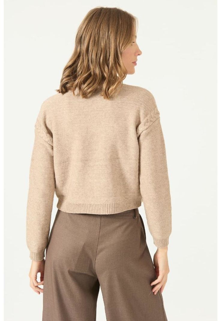 Sweater vison trenzado PRIVILEGE 2169-4