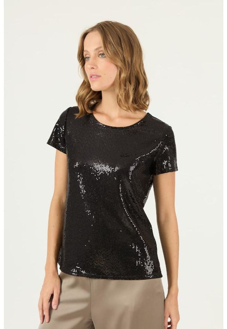 Polera negra PRIVILEGE 2136-3