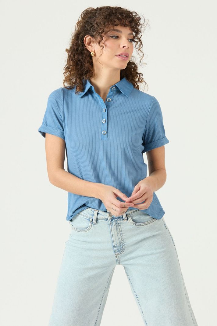 Polera Azul Cod 2756615