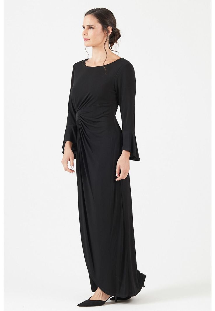 Vestido negro PRIVILEGE 573-1