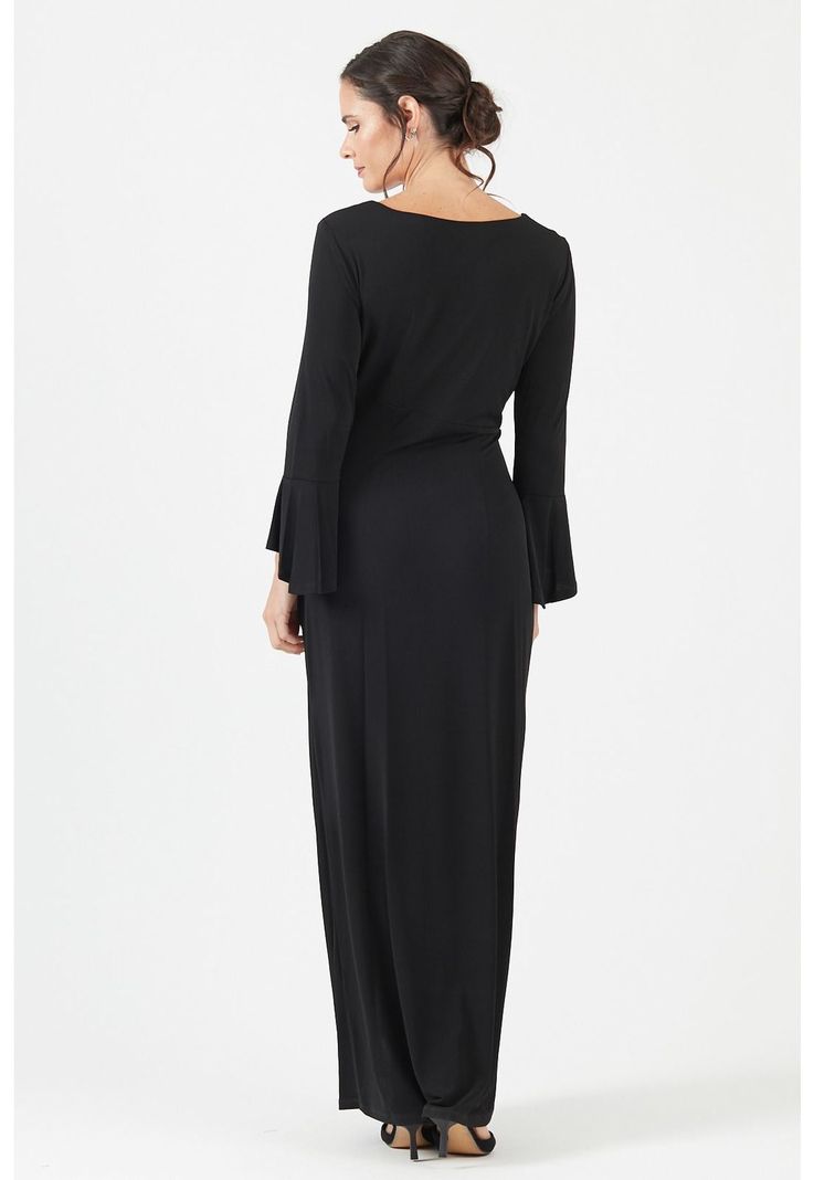 Vestido negro PRIVILEGE 573-2