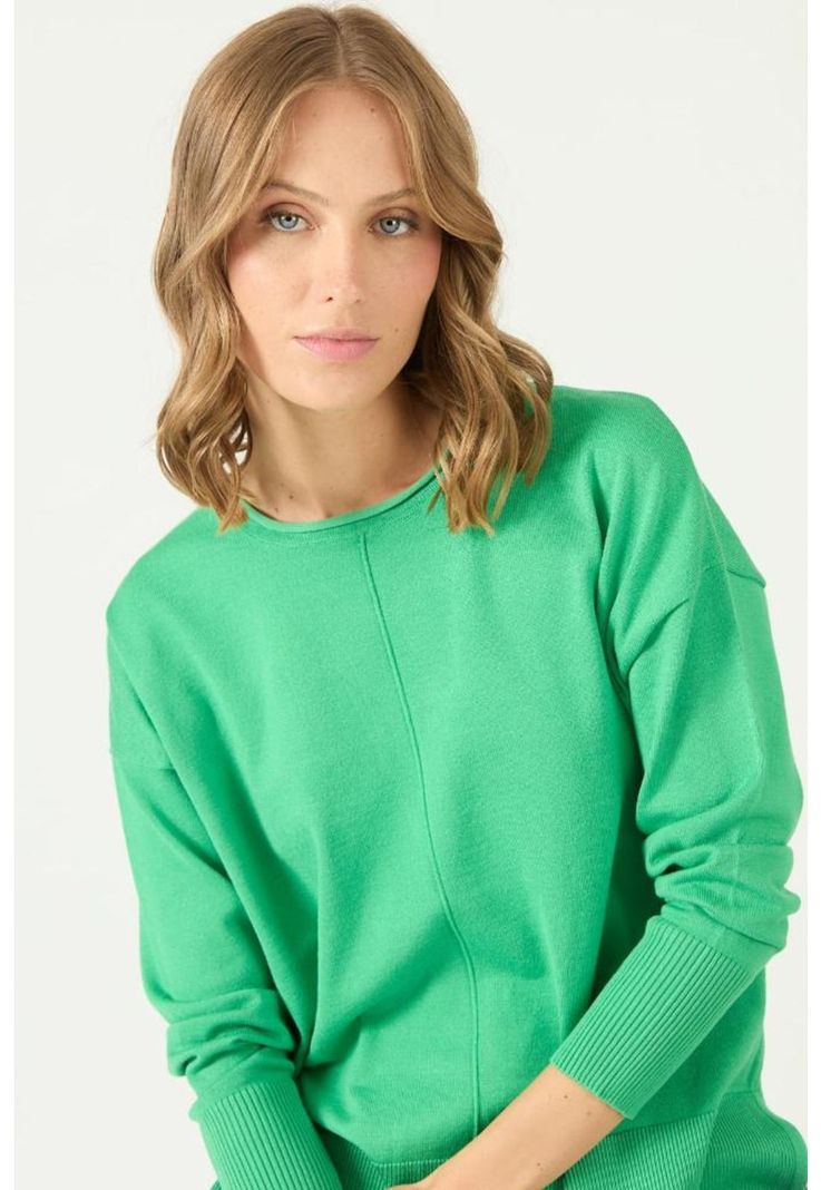 Sweater verde PRIVILEGE 2156-1