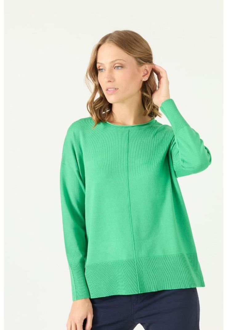 Sweater verde PRIVILEGE 2156-3