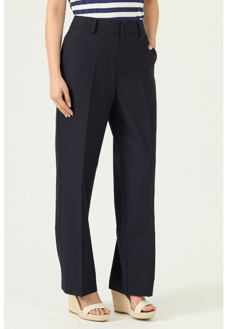 Pantalon straight azul marino PRIVILEGE 1100-1